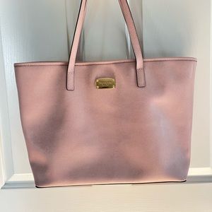 Michael Kors baby pink tote and computer holder 👜💻💕